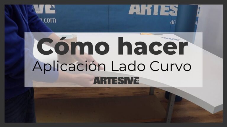 Cómo colocar vinilo en superficies curvas