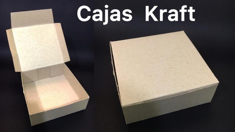 Guía para hacer una caja cuadrada con cartulina