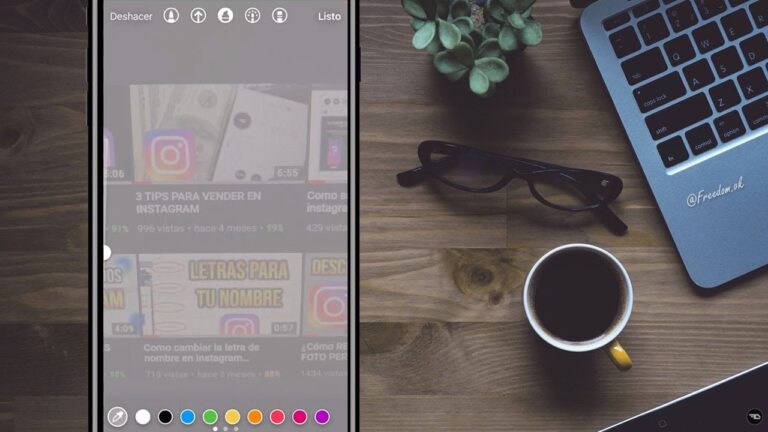 Cómo hacer fondo transparente en Instagram